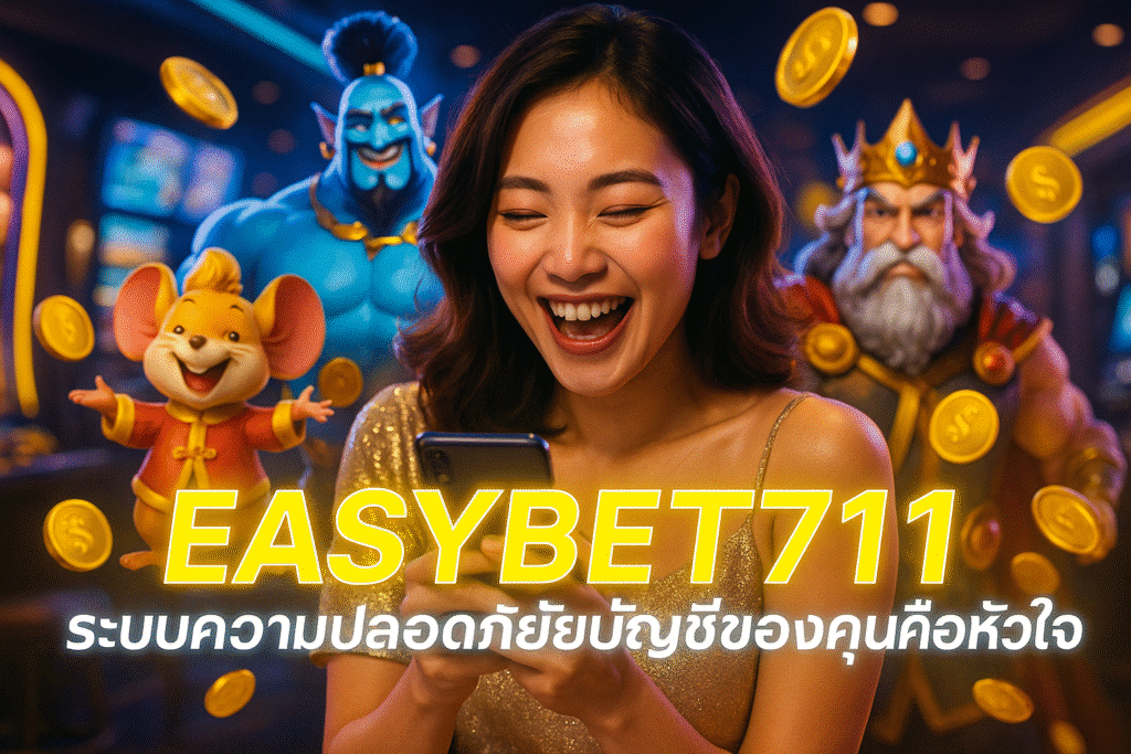 EASYBET711 ระบบความปลอดภัยบัญชีของคุณคือหัวใจ